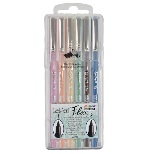 Marvy® Uchida LePen® Flex 6 Color Retro Set